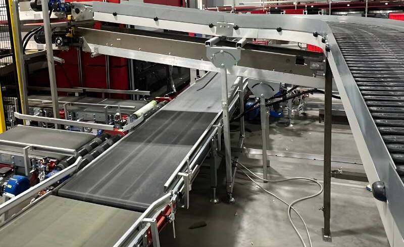 Conveyor System Reconfigured